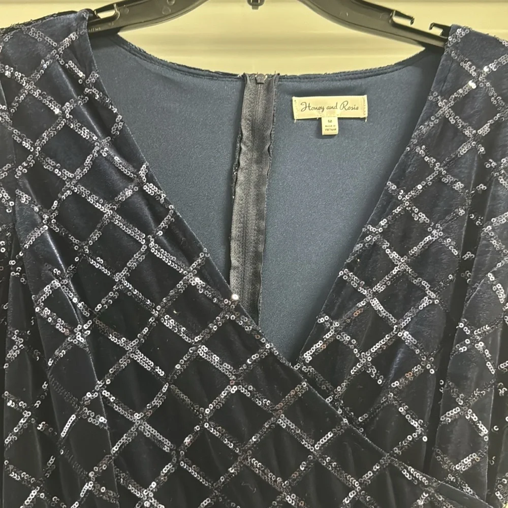 Gently used holiday/party dress soft material. - Picture 4 of 6